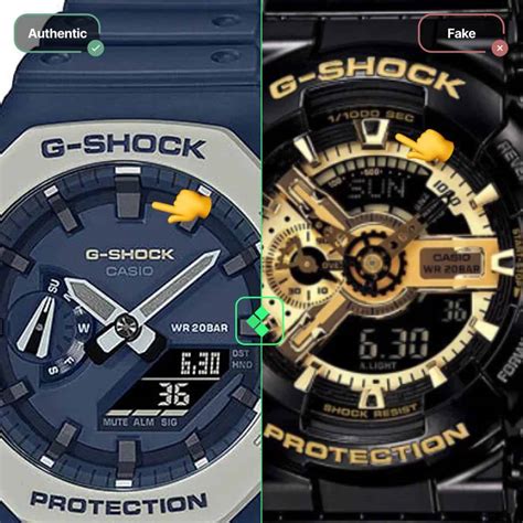 g shock watch real vs fake|g shock watch original.